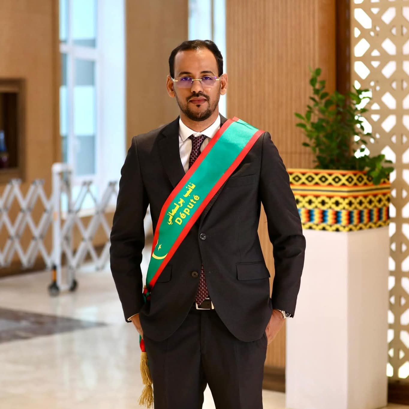 زين العابدين ولد المنير الطلية نائب الولاية الشمالية بإنواكشوط 