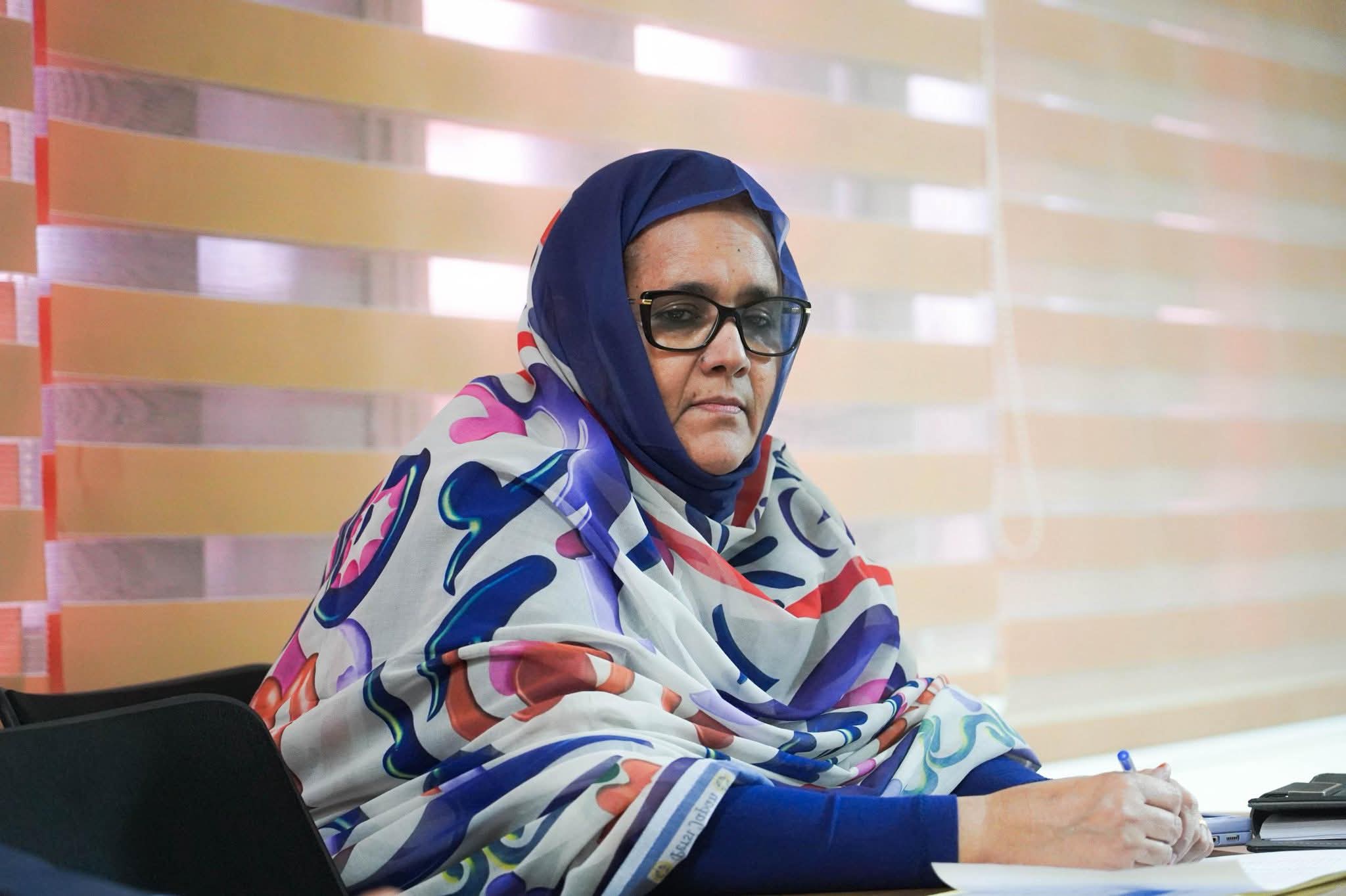 لمات بنت اومن رئيسة مراقبة السوق