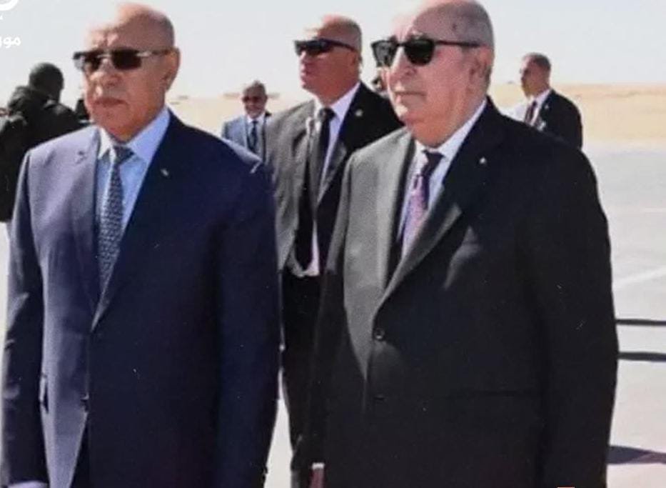 الغزواني يعزي تبون في ضحايا حرائق شهدتها مناطق بالجزائر