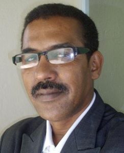 الأستاذ أحمد بن مولاي محمد رئيس الاتحاد المهني للصحف المستقلة في موريتانيا