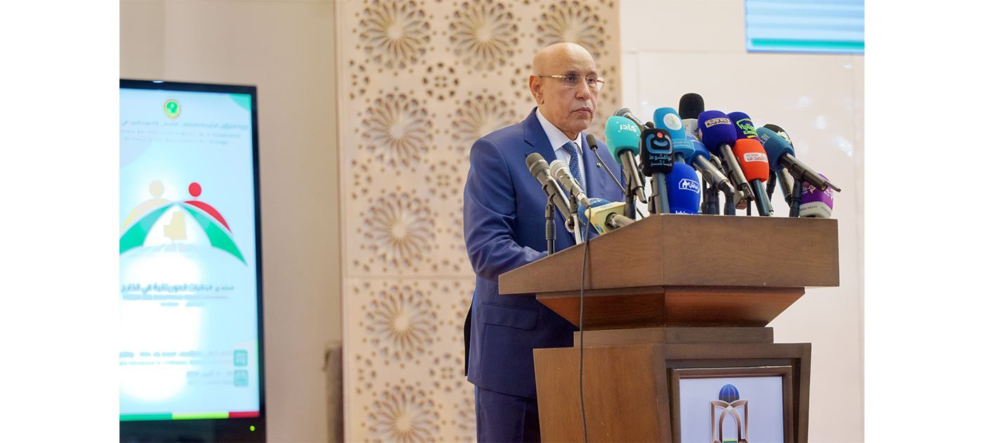 نص كلمة رئيس الجمهورية في المنتدى الأول للجاليات الموريتانية بالخارج